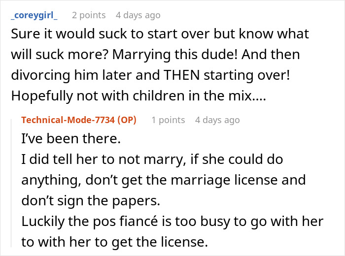 Bride Plans A Forever With A Guy Who Proposed With A String, BFF Is Running Out Of Ways To Say “Run” Bride Plans A Forever With A Guy Who Proposed With A String, BFF Is Running Out Of Ways To Say “Run”