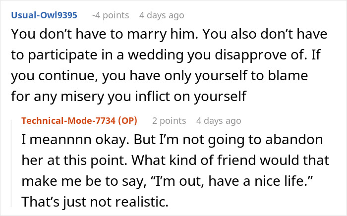 Bride Plans A Forever With A Guy Who Proposed With A String, BFF Is Running Out Of Ways To Say “Run” Bride Plans A Forever With A Guy Who Proposed With A String, BFF Is Running Out Of Ways To Say “Run”