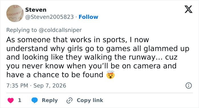 “Most Impressive Girl”: Attractive Woman Responds After Going Viral For Being Spotted In Football Stands “Most Impressive Girl”: Attractive Woman Responds After Going Viral For Being Spotted In Football Stands