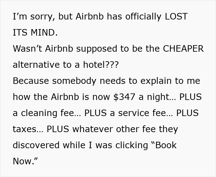 Airbnb Stay Sends Man Over The Edge As Hosts Have The Audacity As Large As The Universe Airbnb Stay Sends Man Over The Edge As Hosts Have The Audacity As Large As The Universe
