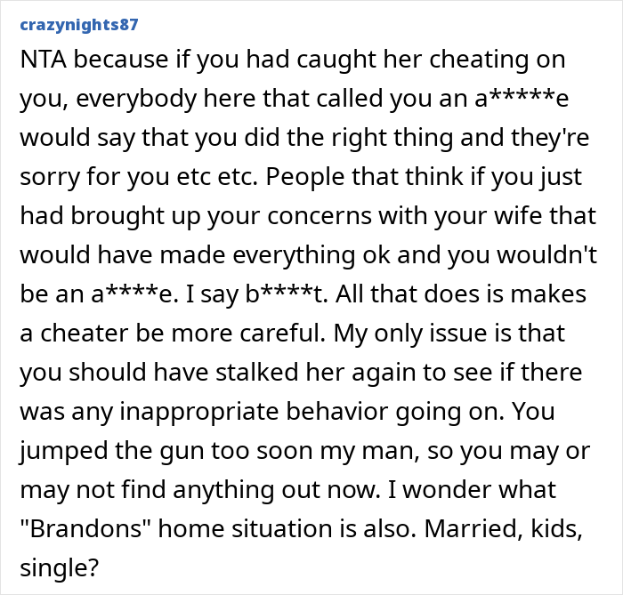 Husband Confronts Wife After Secretly Following Her, Almost Ruins Marriage Over His Insecurities Husband Confronts Wife After Secretly Following Her, Almost Ruins Marriage Over His Insecurities