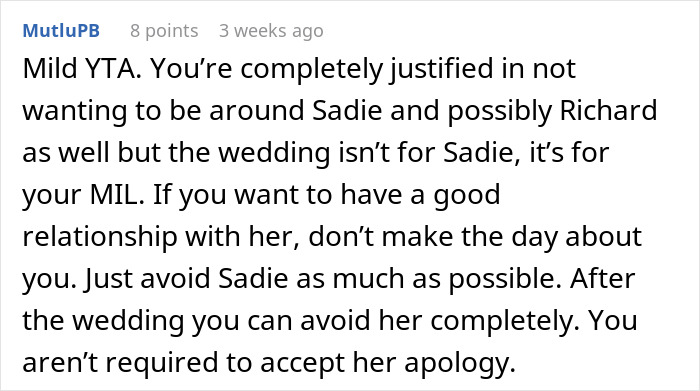 Woman&rsquo;s Future Stepfather-In-Law Dismisses His Daughter&rsquo;s Bullying, Then Gets A Taste Of It Himself