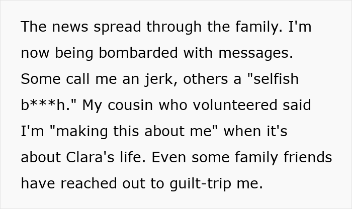 Woman Is Called A Monster For Refusing To Save Her Sister’s Life, Starts Questioning Her Decision Woman Is Called A Monster For Refusing To Save Her Sister’s Life, Starts Questioning Her Decision