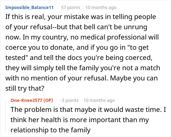 Woman Is Called A Monster For Refusing To Save Her Sister’s Life, Starts Questioning Her Decision Woman Is Called A Monster For Refusing To Save Her Sister’s Life, Starts Questioning Her Decision