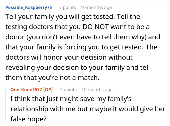 Woman Is Called A Monster For Refusing To Save Her Sister’s Life, Starts Questioning Her Decision Woman Is Called A Monster For Refusing To Save Her Sister’s Life, Starts Questioning Her Decision