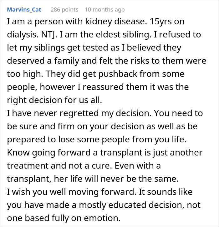 Woman Is Called A Monster For Refusing To Save Her Sister’s Life, Starts Questioning Her Decision Woman Is Called A Monster For Refusing To Save Her Sister’s Life, Starts Questioning Her Decision