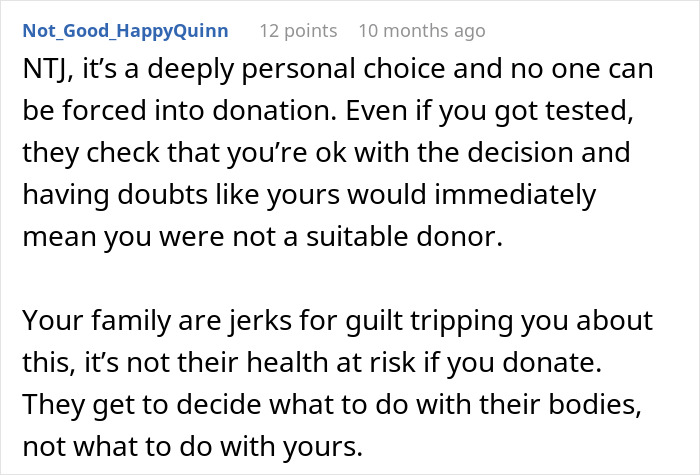 Woman Is Called A Monster For Refusing To Save Her Sister’s Life, Starts Questioning Her Decision Woman Is Called A Monster For Refusing To Save Her Sister’s Life, Starts Questioning Her Decision