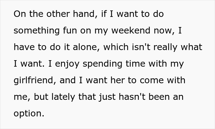 Woman Babysits On Weekends, Her Clueless BF Just Can’t Figure Out Why She Keeps Ignoring Him Woman Babysits On Weekends, Her Clueless BF Just Can’t Figure Out Why She Keeps Ignoring Him