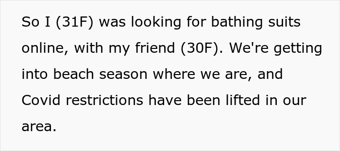 Woman’s Friend Gives Her Unsolicited Bikini Advice, Then Doubles Down On The Body-Shaming Woman’s Friend Gives Her Unsolicited Bikini Advice, Then Doubles Down On The Body-Shaming