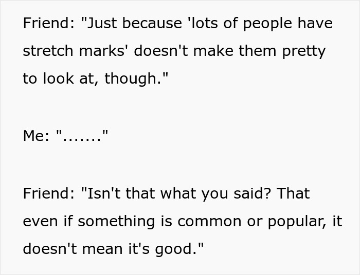 Woman’s Friend Gives Her Unsolicited Bikini Advice, Then Doubles Down On The Body-Shaming Woman’s Friend Gives Her Unsolicited Bikini Advice, Then Doubles Down On The Body-Shaming