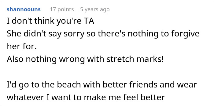 Woman’s Friend Gives Her Unsolicited Bikini Advice, Then Doubles Down On The Body-Shaming Woman’s Friend Gives Her Unsolicited Bikini Advice, Then Doubles Down On The Body-Shaming