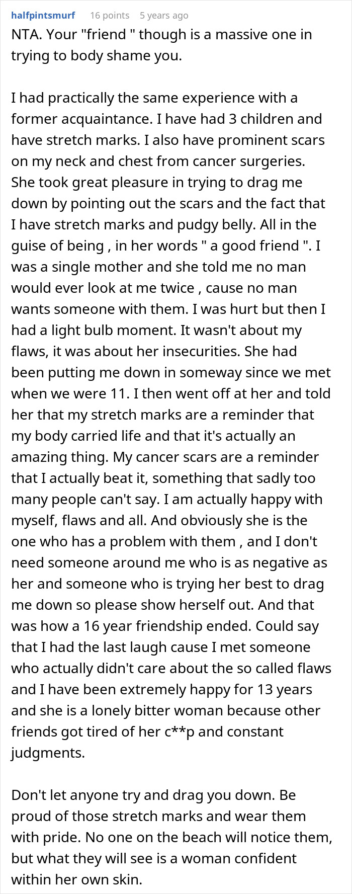 Woman’s Friend Gives Her Unsolicited Bikini Advice, Then Doubles Down On The Body-Shaming Woman’s Friend Gives Her Unsolicited Bikini Advice, Then Doubles Down On The Body-Shaming