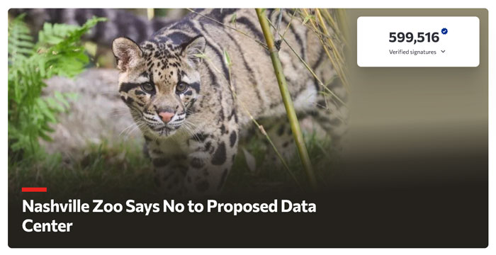 Nashville Zoo Sounds The Alarm As Controversial AI Infrastructure Creeps Toward Endangered Animals Nashville Zoo Sounds The Alarm As Controversial AI Infrastructure Creeps Toward Endangered Animals
