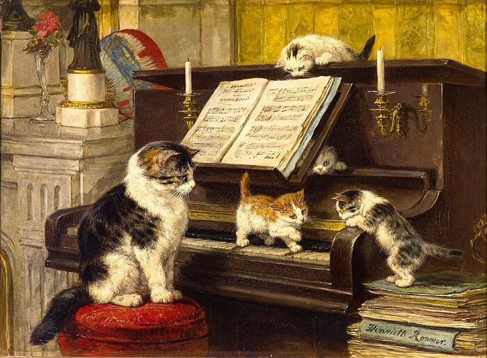 This Artist’s 40 Cat Paintings From The 19th Century Equivalent Of A Gallery Full Of Cat Photos This Artist’s 40 Cat Paintings From The 19th Century Equivalent Of A Gallery Full Of Cat Photos