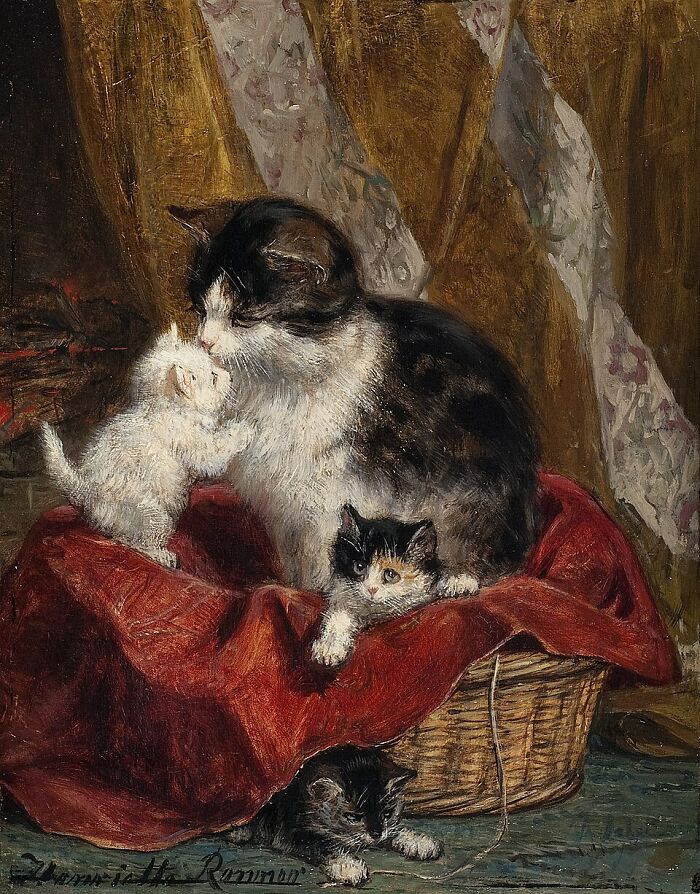This Artist’s 40 Cat Paintings From The 19th Century Equivalent Of A Gallery Full Of Cat Photos This Artist’s 40 Cat Paintings From The 19th Century Equivalent Of A Gallery Full Of Cat Photos