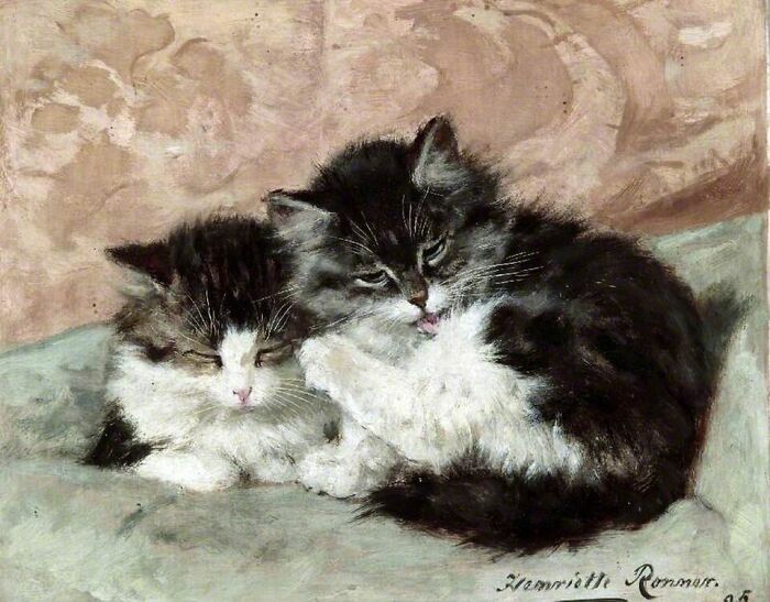 This Artist’s 40 Cat Paintings From The 19th Century Equivalent Of A Gallery Full Of Cat Photos This Artist’s 40 Cat Paintings From The 19th Century Equivalent Of A Gallery Full Of Cat Photos