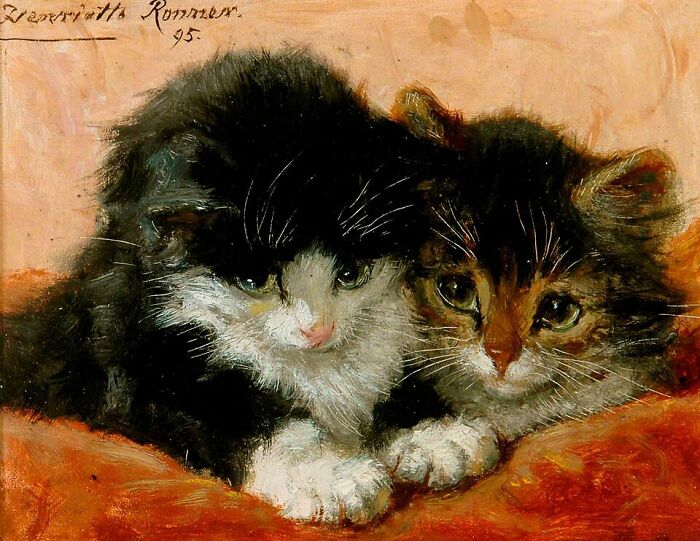 This Artist’s 40 Cat Paintings From The 19th Century Equivalent Of A Gallery Full Of Cat Photos This Artist’s 40 Cat Paintings From The 19th Century Equivalent Of A Gallery Full Of Cat Photos