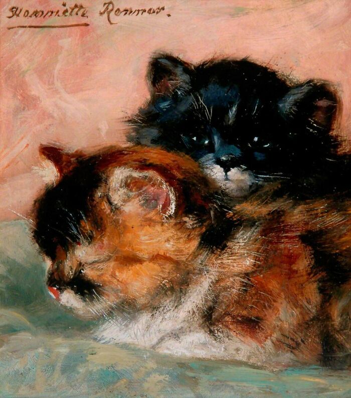 This Artist’s 40 Cat Paintings From The 19th Century Equivalent Of A Gallery Full Of Cat Photos This Artist’s 40 Cat Paintings From The 19th Century Equivalent Of A Gallery Full Of Cat Photos