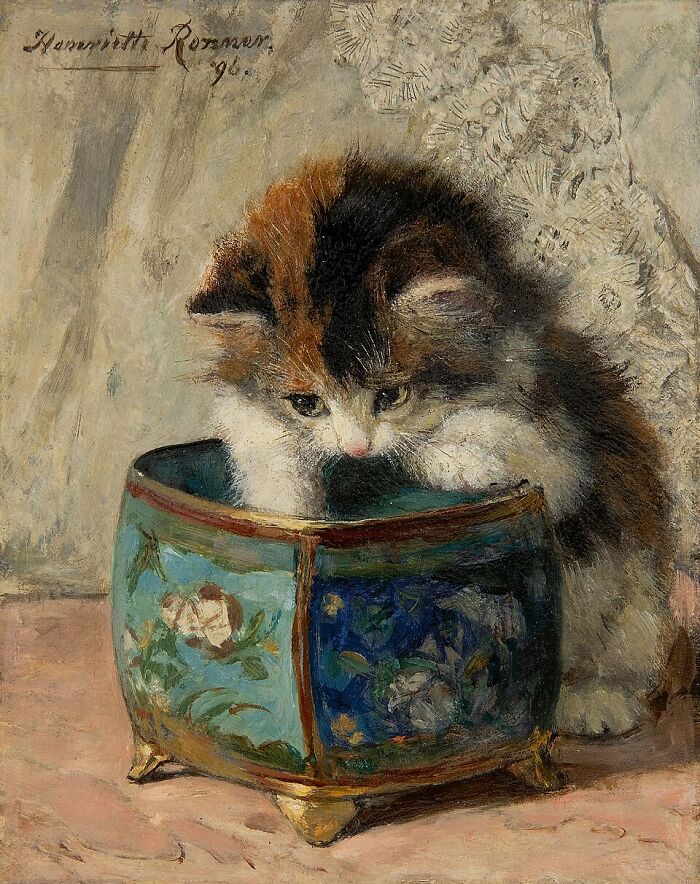 This Artist’s 40 Cat Paintings From The 19th Century Equivalent Of A Gallery Full Of Cat Photos This Artist’s 40 Cat Paintings From The 19th Century Equivalent Of A Gallery Full Of Cat Photos