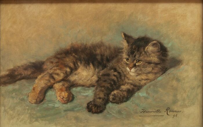 This Artist’s 40 Cat Paintings From The 19th Century Equivalent Of A Gallery Full Of Cat Photos This Artist’s 40 Cat Paintings From The 19th Century Equivalent Of A Gallery Full Of Cat Photos