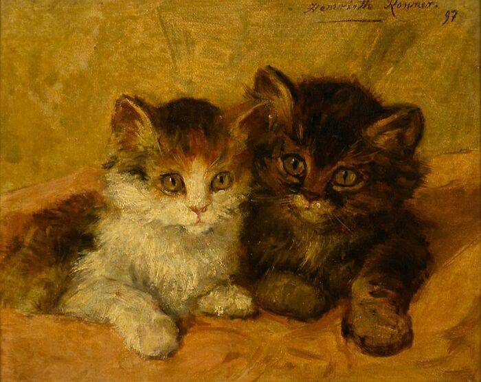 This Artist’s 40 Cat Paintings From The 19th Century Equivalent Of A Gallery Full Of Cat Photos This Artist’s 40 Cat Paintings From The 19th Century Equivalent Of A Gallery Full Of Cat Photos