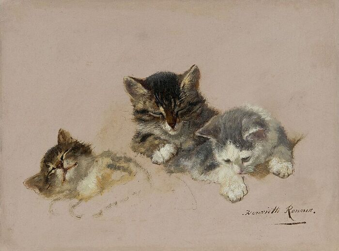 This Artist’s 40 Cat Paintings From The 19th Century Equivalent Of A Gallery Full Of Cat Photos This Artist’s 40 Cat Paintings From The 19th Century Equivalent Of A Gallery Full Of Cat Photos