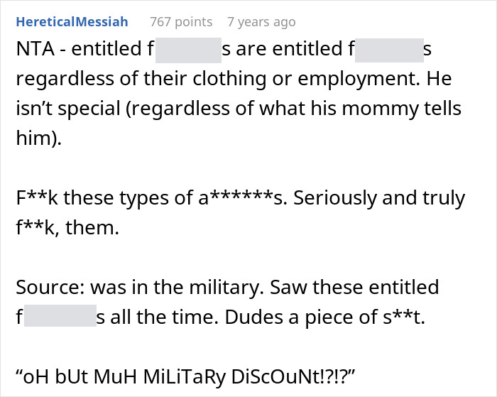 Service Member Feels Entitled To Window Seat As He’s In Uniform, Acts Smug When He’s Asked To Move Service Member Feels Entitled To Window Seat As He’s In Uniform, Acts Smug When He’s Asked To Move