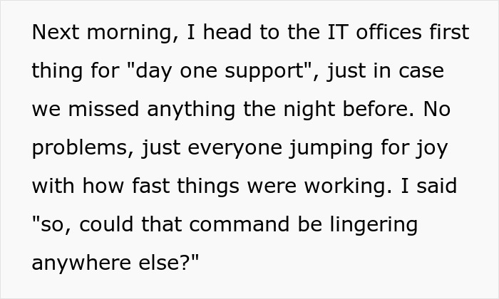 Guy Gets Exposed For A Bad Router Command And Makes Up A Cover Story Just To Be Exposed Again