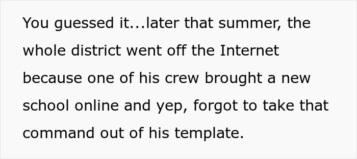 Guy Gets Exposed For A Bad Router Command And Makes Up A Cover Story Just To Be Exposed Again