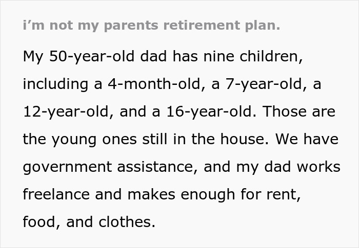 Dad Of 9 Kids Has A Plan For His Daughter After College, Gets A Harsh Reality Check