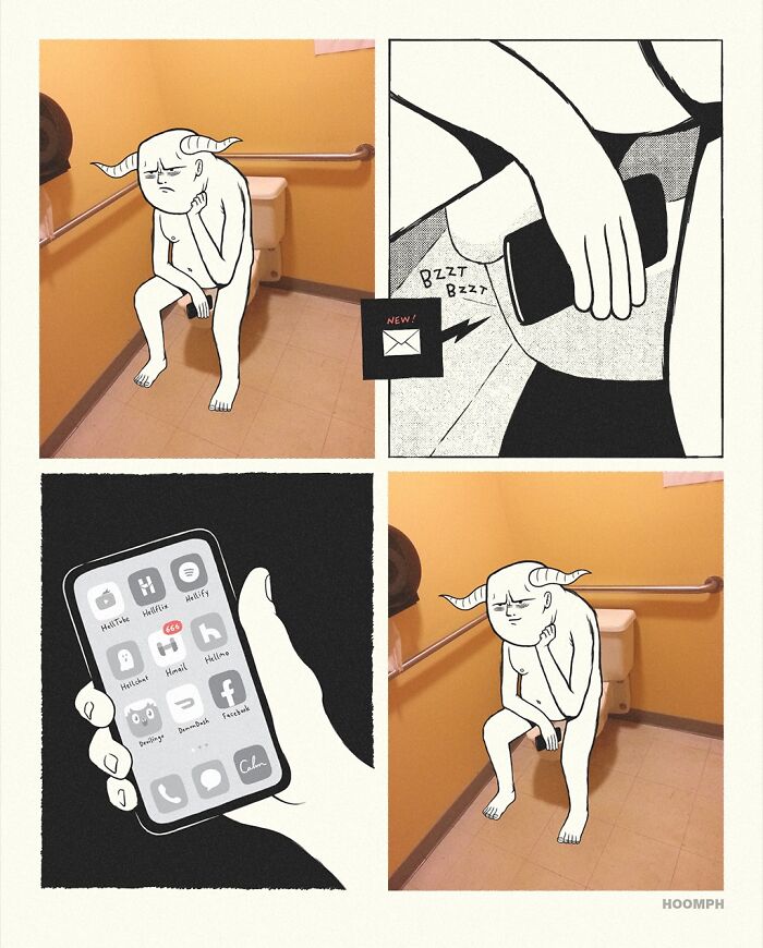 28 Weird And Hilarious Comics By Bips McCallister That Prove Nothing Is Too Absurd For A Punchline