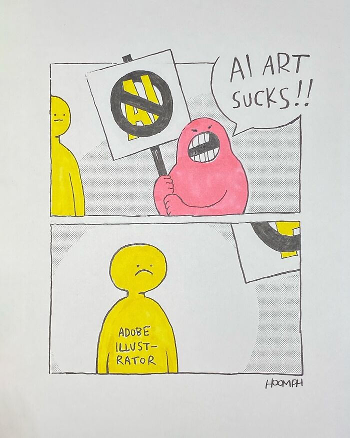 28 Weird And Hilarious Comics By Bips McCallister That Prove Nothing Is Too Absurd For A Punchline
