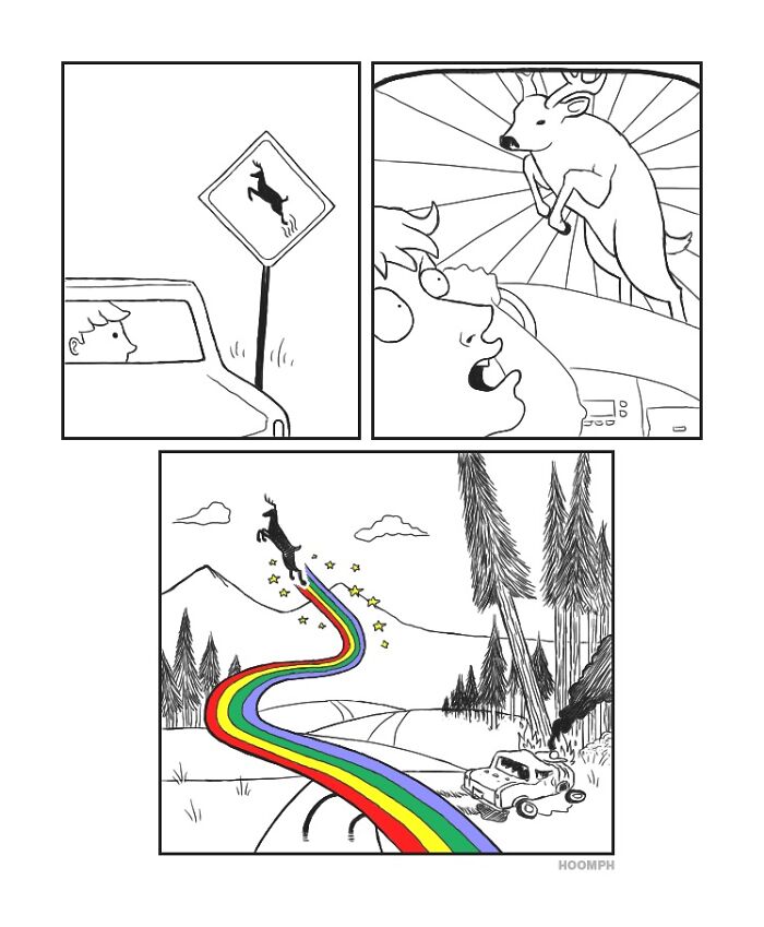 28 Weird And Hilarious Comics By Bips McCallister That Prove Nothing Is Too Absurd For A Punchline