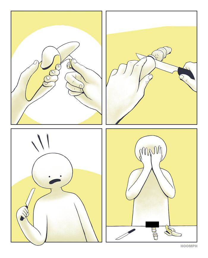 28 Weird And Hilarious Comics By Bips McCallister That Prove Nothing Is Too Absurd For A Punchline