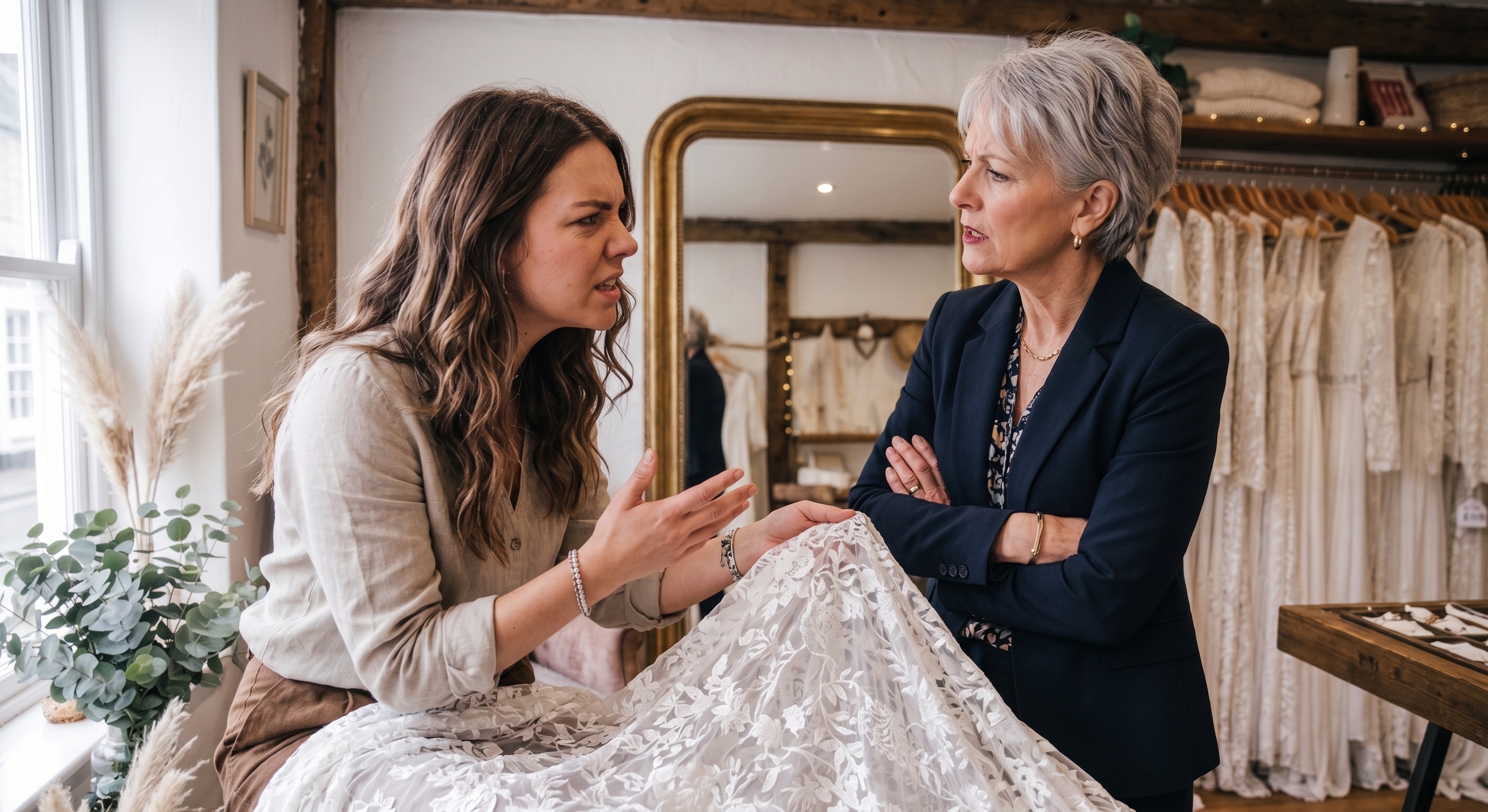 Bride Won’t Change Wedding Dress After MIL Says She Got It First, Groom Gets Caught In The Middle Bride Won’t Change Wedding Dress After MIL Says She Got It First, Groom Gets Caught In The Middle