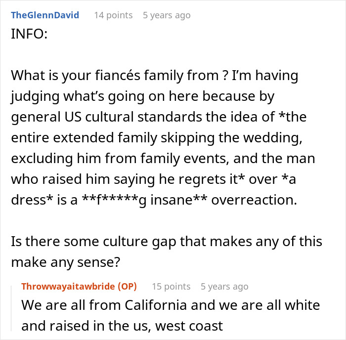 Bride Won’t Change Wedding Dress After MIL Says She Got It First, Groom Gets Caught In The Middle Bride Won’t Change Wedding Dress After MIL Says She Got It First, Groom Gets Caught In The Middle
