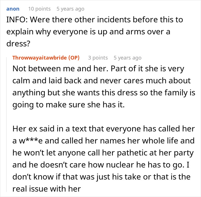 Bride Won’t Change Wedding Dress After MIL Says She Got It First, Groom Gets Caught In The Middle Bride Won’t Change Wedding Dress After MIL Says She Got It First, Groom Gets Caught In The Middle