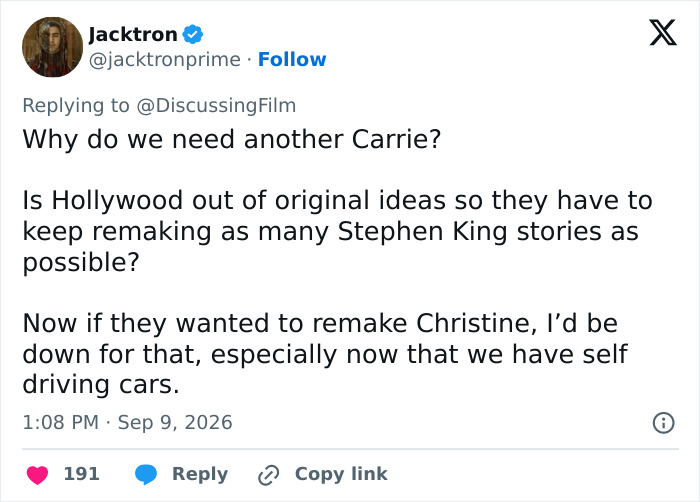 Fans Are Furious Over Gen Z Stephen King Adaptation After It Misses The Mark Spectacularly Fans Are Furious Over Gen Z Stephen King Adaptation After It Misses The Mark Spectacularly