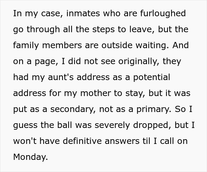 Mom And Aunt Forge Their Way Through A Prison Break, Victim Gets Called A Jerk For Busting Them Mom And Aunt Forge Their Way Through A Prison Break, Victim Gets Called A Jerk For Busting Them