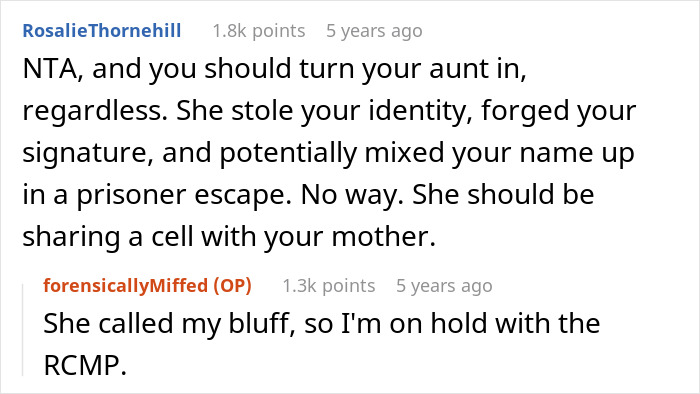 Mom And Aunt Forge Their Way Through A Prison Break, Victim Gets Called A Jerk For Busting Them Mom And Aunt Forge Their Way Through A Prison Break, Victim Gets Called A Jerk For Busting Them