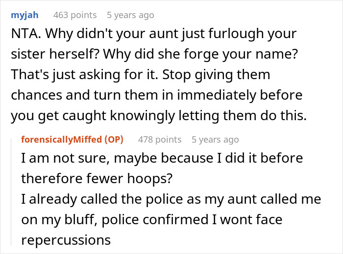 Mom And Aunt Forge Their Way Through A Prison Break, Victim Gets Called A Jerk For Busting Them Mom And Aunt Forge Their Way Through A Prison Break, Victim Gets Called A Jerk For Busting Them