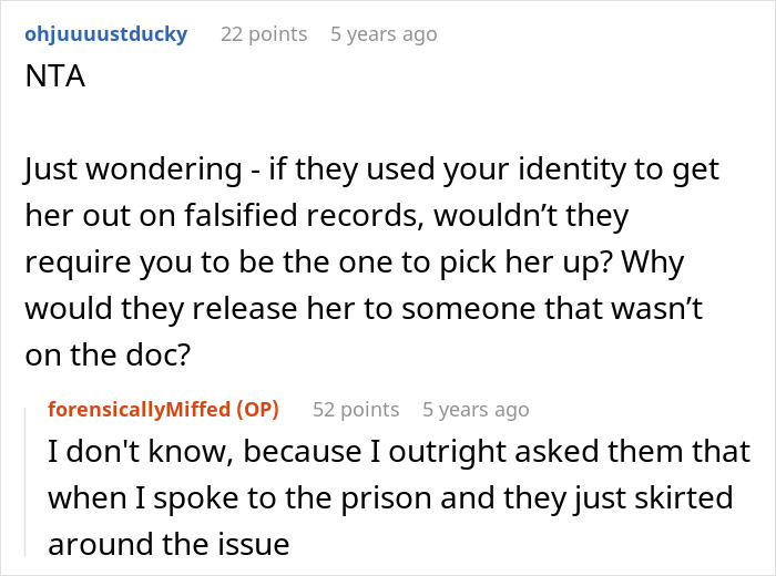 Mom And Aunt Forge Their Way Through A Prison Break, Victim Gets Called A Jerk For Busting Them Mom And Aunt Forge Their Way Through A Prison Break, Victim Gets Called A Jerk For Busting Them