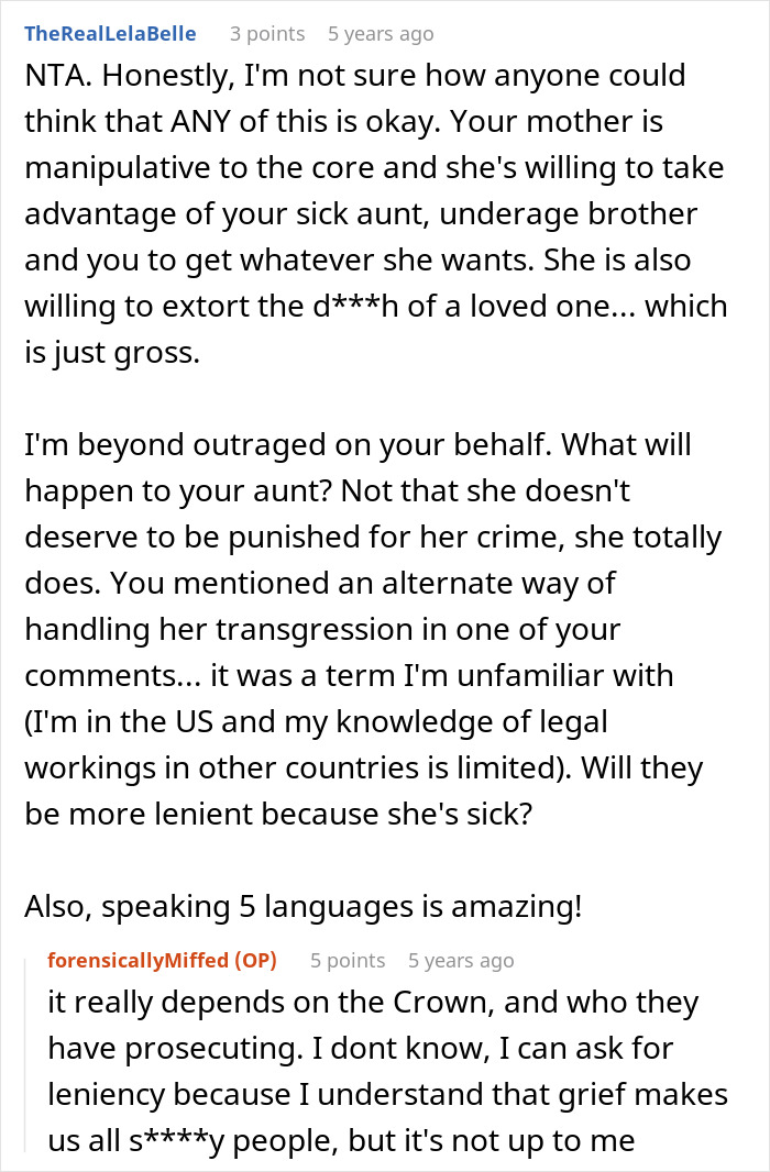 Mom And Aunt Forge Their Way Through A Prison Break, Victim Gets Called A Jerk For Busting Them Mom And Aunt Forge Their Way Through A Prison Break, Victim Gets Called A Jerk For Busting Them