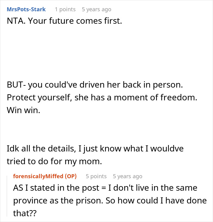 Mom And Aunt Forge Their Way Through A Prison Break, Victim Gets Called A Jerk For Busting Them Mom And Aunt Forge Their Way Through A Prison Break, Victim Gets Called A Jerk For Busting Them