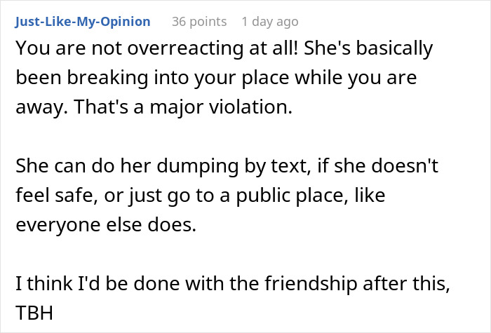 Woman Dumps Four Different Men At Bestie’s Apartment, Mad When Her Breakup Spot Gets Shut Down Woman Dumps Four Different Men At Bestie’s Apartment, Mad When Her Breakup Spot Gets Shut Down