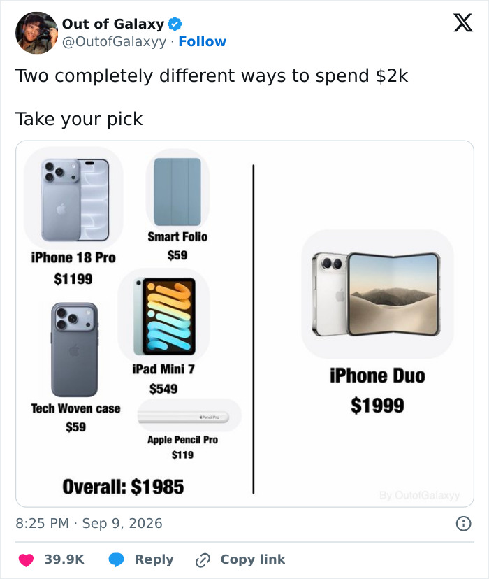Apple Turns Into A Mockery After Launching Foldable iPhone, The Most Savage Yet Hilarious Reactions Are Here