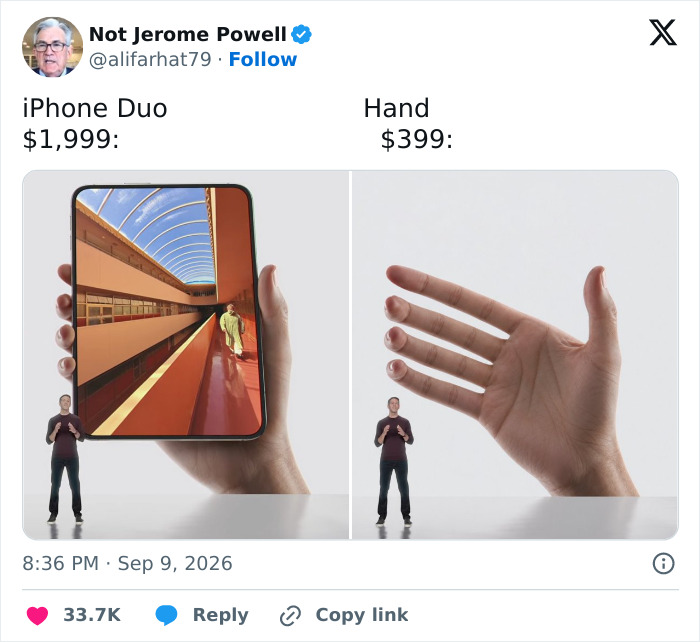 Apple Turns Into A Mockery After Launching Foldable iPhone, The Most Savage Yet Hilarious Reactions Are Here