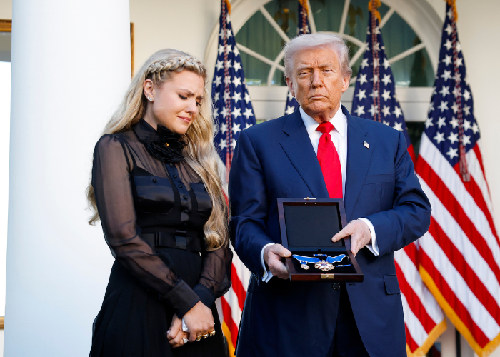 After Trump Pauses Speech To Praise Erika Kirk, Widow Triggers Meme Storm Like No Other On Anniversary Of Fatal Attack