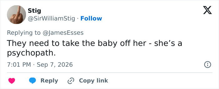 Bonnie Blue Hit With Serious Consequences After Backlash Over “Deeply Disturbing” Posts Involving Her Baby