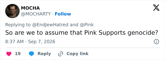 Pink Finally Addresses The Criticism After Losing Fan Support Over A String Of Controversial Posts Pink Finally Addresses The Criticism After Losing Fan Support Over A String Of Controversial Posts